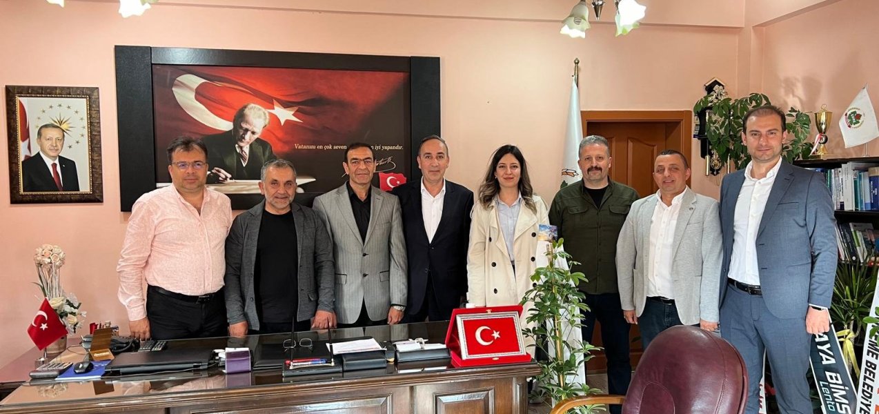 Göre Belediye Başkanı İsmail GÜZEL 'e 'Hayırlı Olsun' ziyaretleri devam ediyor.